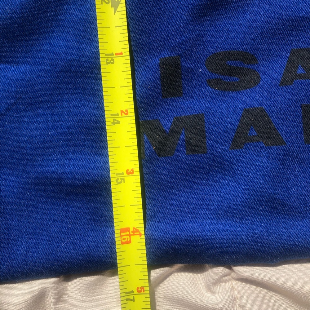 Isabel Marant Royal Blue Drawstring Pouch - Picture 4 of 6